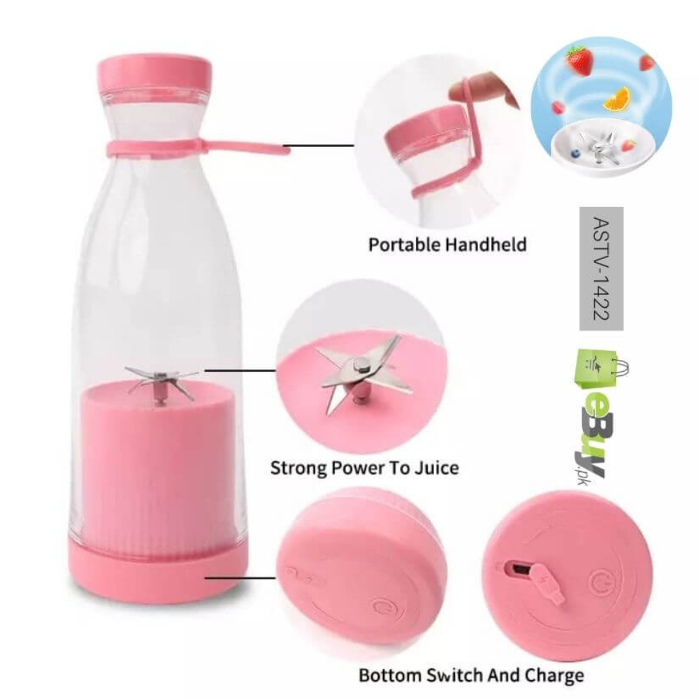 **Power Mix Juicer Blender Bottle – Blend, Shake & Go Anytime!**