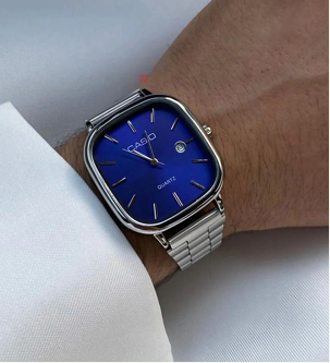 Casio Vintage, Blue, silver, Black Men's Watches